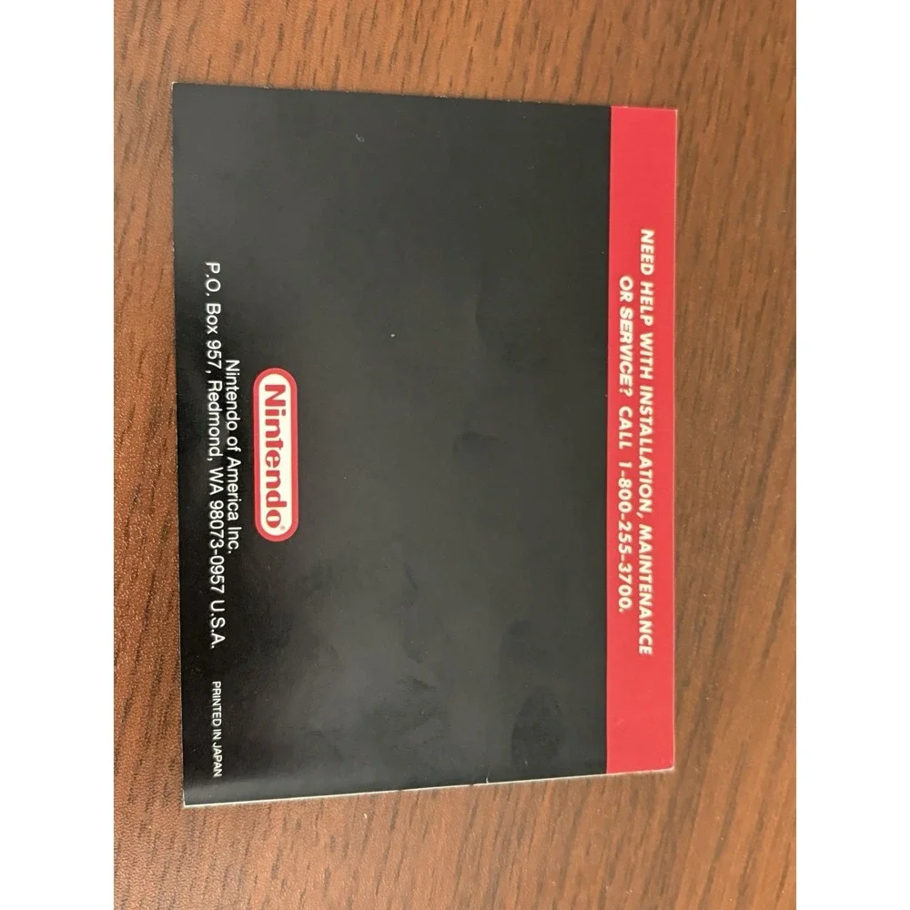 Tetris Instruction‎ Manual Booklet ONLY For The Nintendo GameBoy